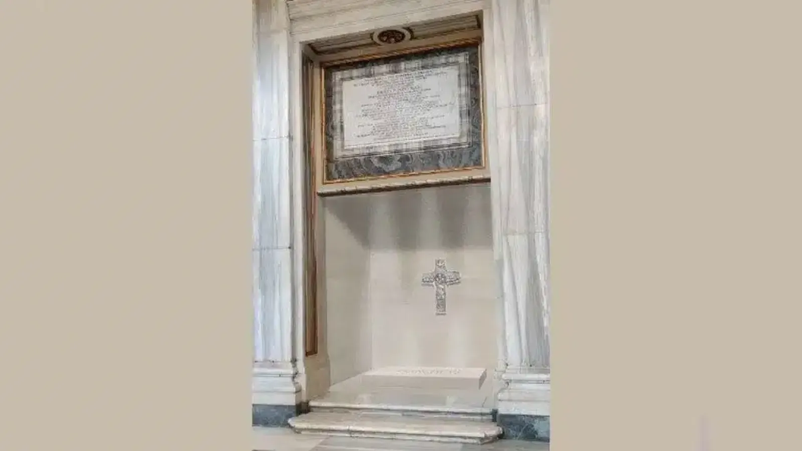 Este es el último lugar de descanso del Papa Francisco, en Santa María la Mayor. Foto: Especial