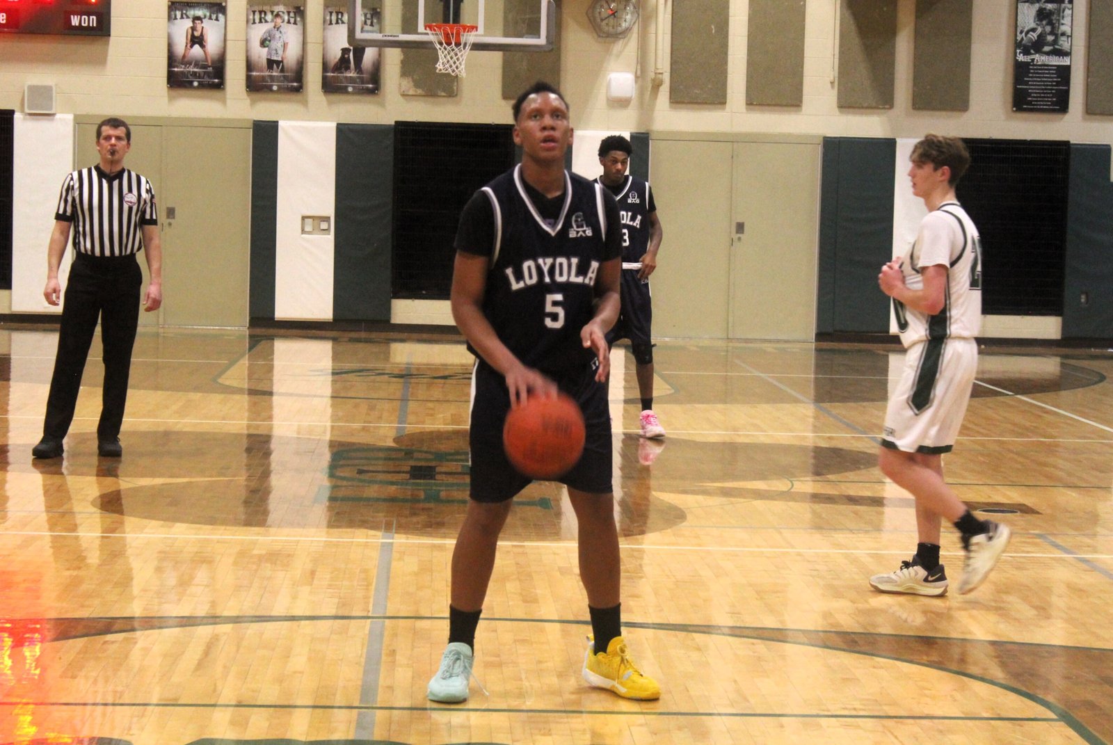 Sophomore forward Donovan Clark is the only one of Loyola’s four returning starters who isn’t among the senior class.