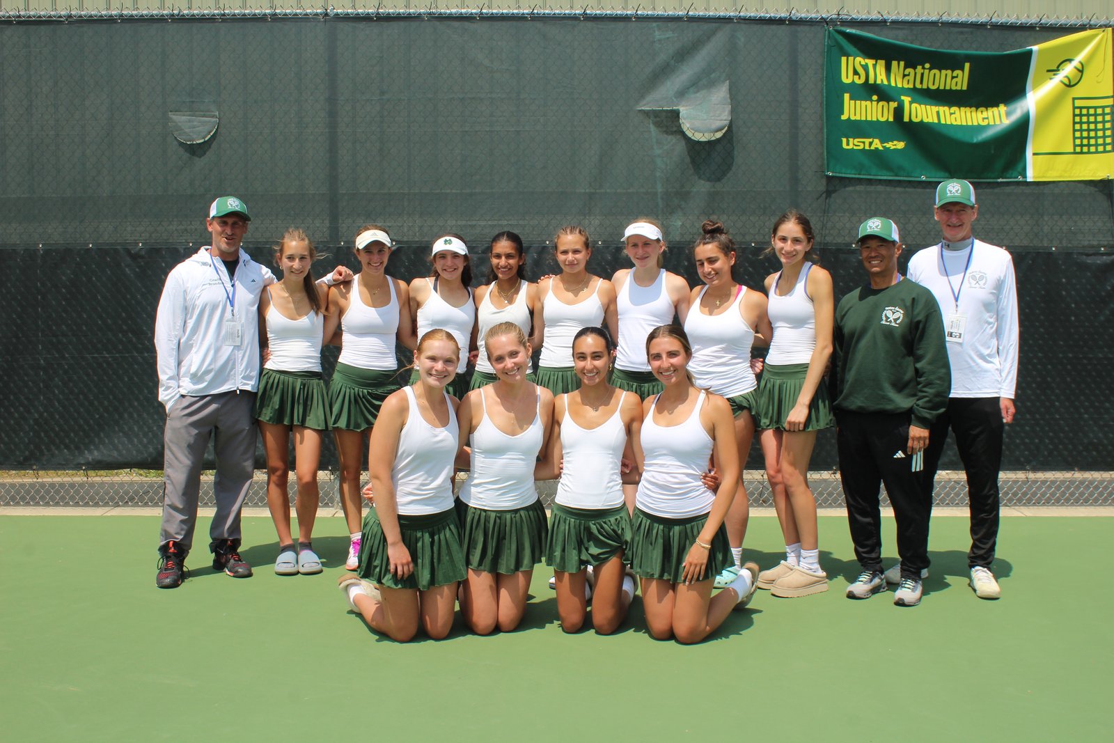 By landing in the runner-up slot, Pontiac Notre Dame Prep matched its best team finish ever at the MHSAA tennis state championship tournament.