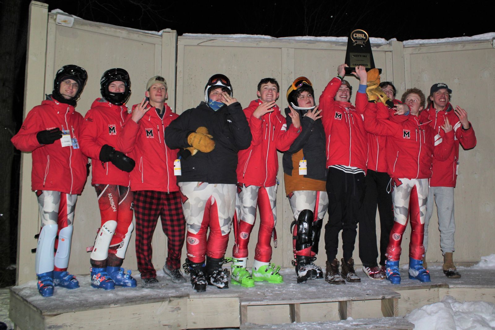 St. Mary’s had several finishers among the top 10 of both events to total 42 points, finishing well ahead of University of Detroit Jesuit, who had 79.