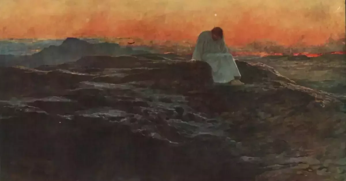 Temptation Of Jesus In Wilderness